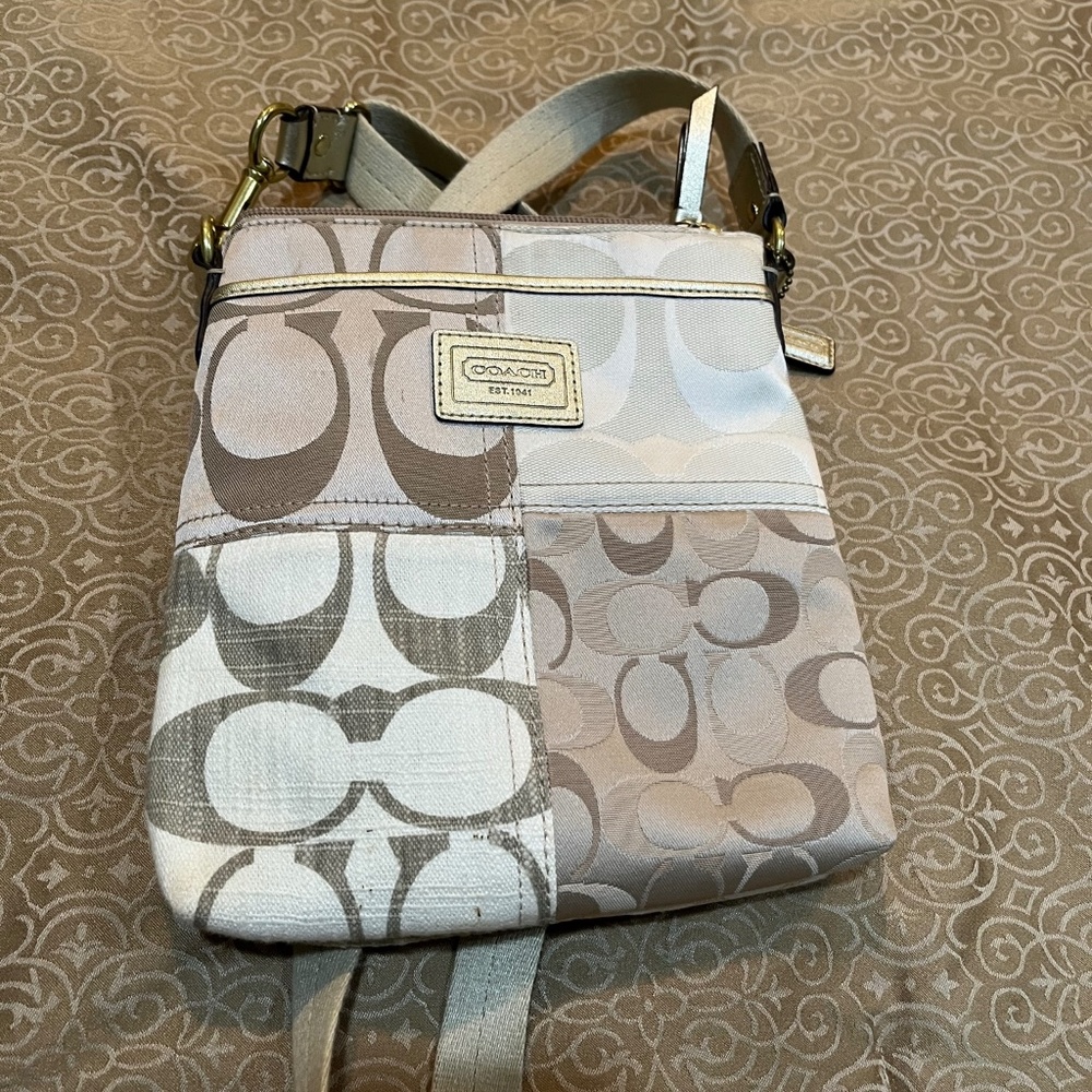 Coach cross body bag